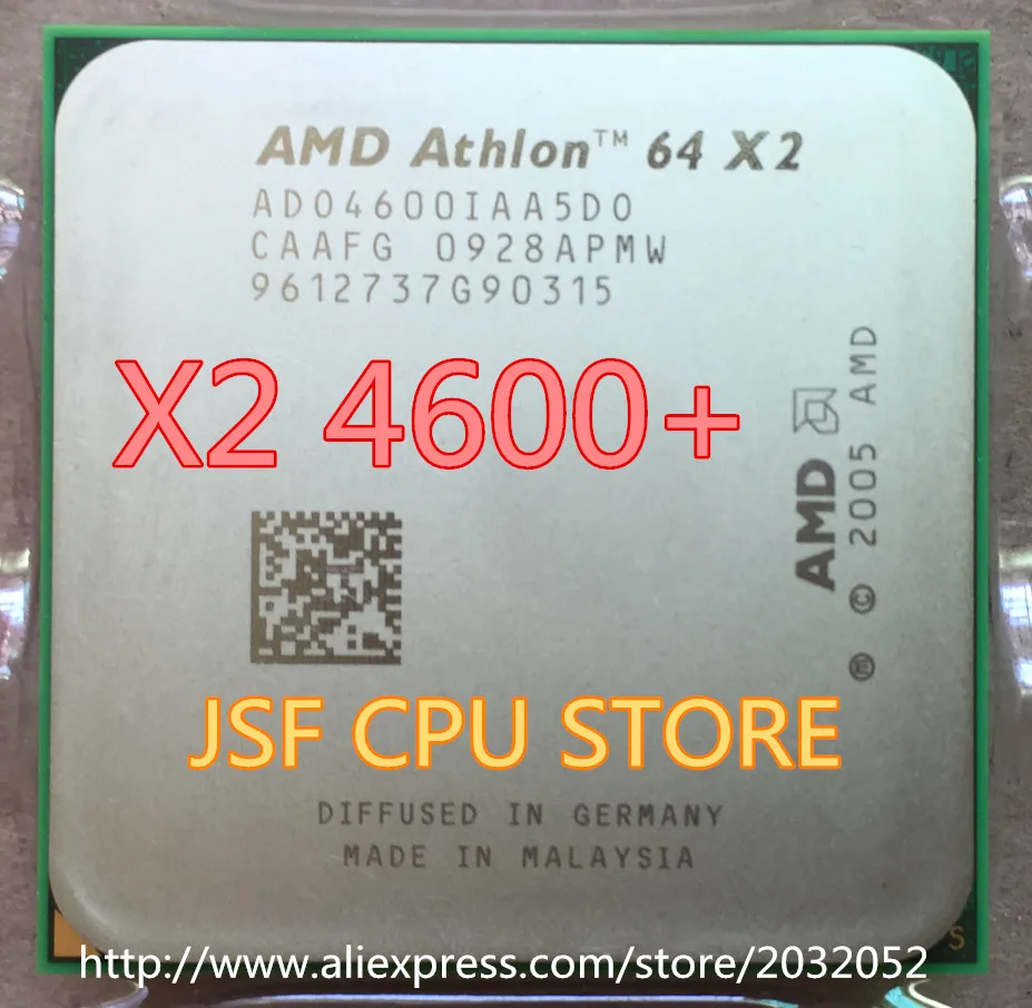 AMD Athlon 64 X2 5400 CPU Processor 2.8Ghz// 1M //1000GHz Socket Am2 940 Pin X2 5400