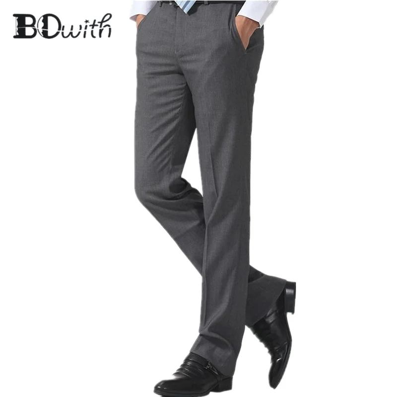 Новейший темно-серый мужской облегающий костюм брюки формальные свадебные деловые прямые мужские брюки офисное платье брюки