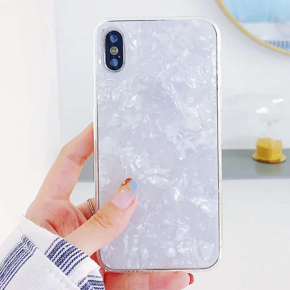 Portefeuille For iPhone X Case Shell Silicone Glitter Protective Phone Case Cover For iPhone 7 Plus 8 6 6S 10 Coque Accessories (4)