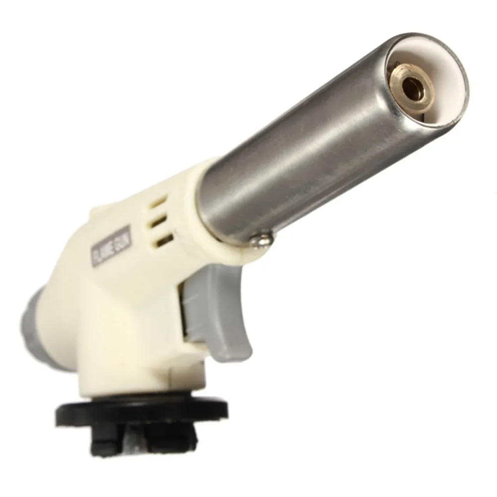 Flame Gun Butane Gas Blow Jet Torch Burning Welding Solder Iron Lighter Heatingin Electric