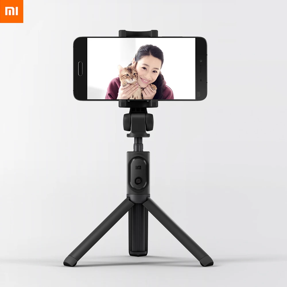 

Xiaomi Original Foldable Tripod Monopod Selfie Stick Bluetooth With Wireless Button Shutter Selfie Stick For iOS/Android/Xiaomi