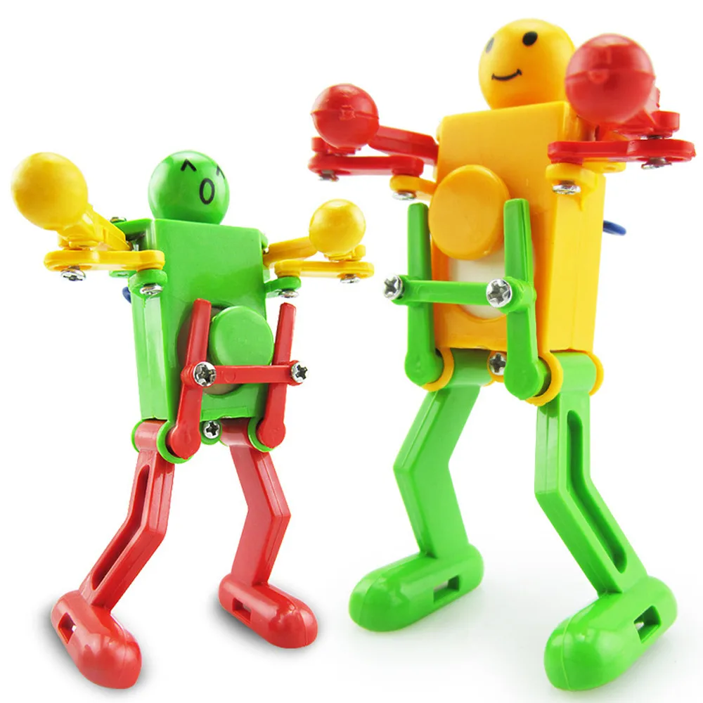 Hot! 2017 Clockwork Wind Up Dancing Robot Toy for Baby Kids