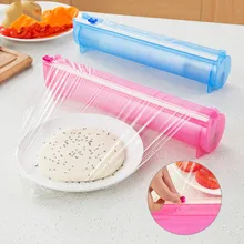 Пищевая пленка резак домашний креативный пластиковый диспенсер для обертывания кухонный гаджет принадлежности для инструментов свежая бумага коробка для резки mx01230941