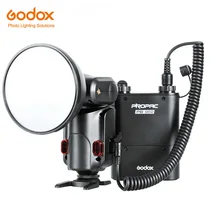 GODOX Witstro AD-180 светильник вспышки Speedlite180W GN60 внешний портативный С PB960 литиевой батареей