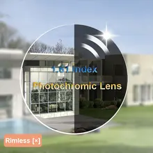 1,61 высокая индекс фотохромные линзы с одним видением с быстрым изменением цвета серый и коричневый анти-излучения анти-отражение анти-УФ