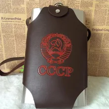 128 oz Upset Russia original hip flask Extra large stainless steel wine pot, 128 ounces of portable portable outdoor products