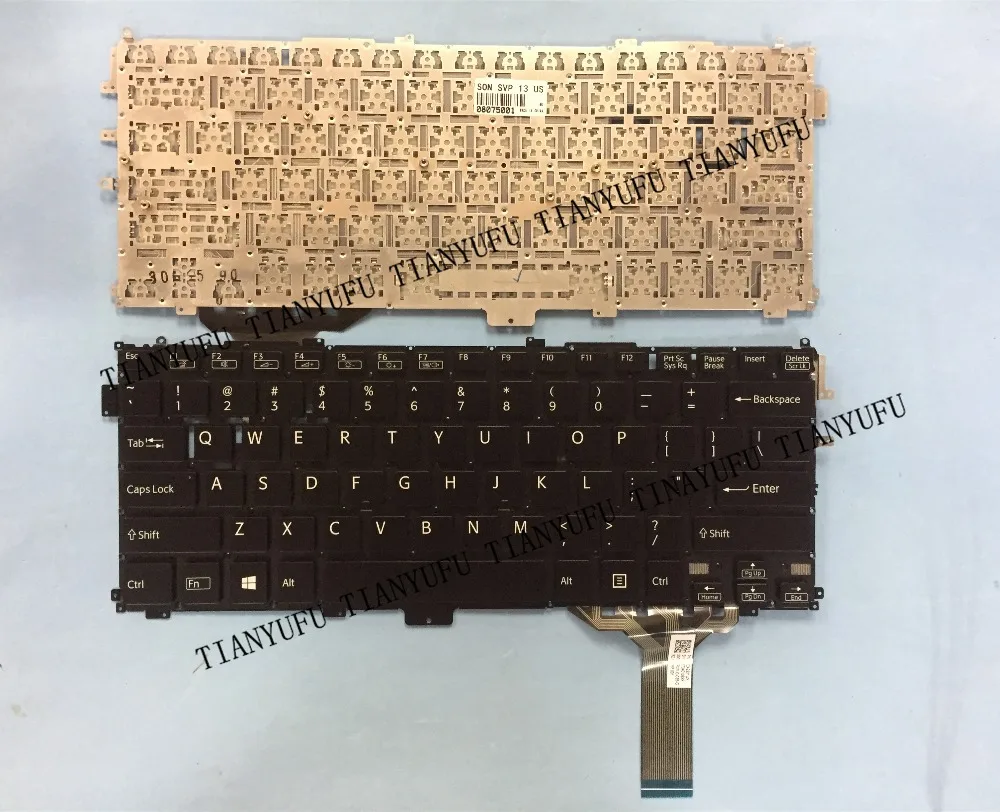Новая английская клавиатура для ноутбука SONY VAIO Pro13 Pro 13 SVP13 SVP13A SVP132 SVP132A SVP1321 SVP13219SCB