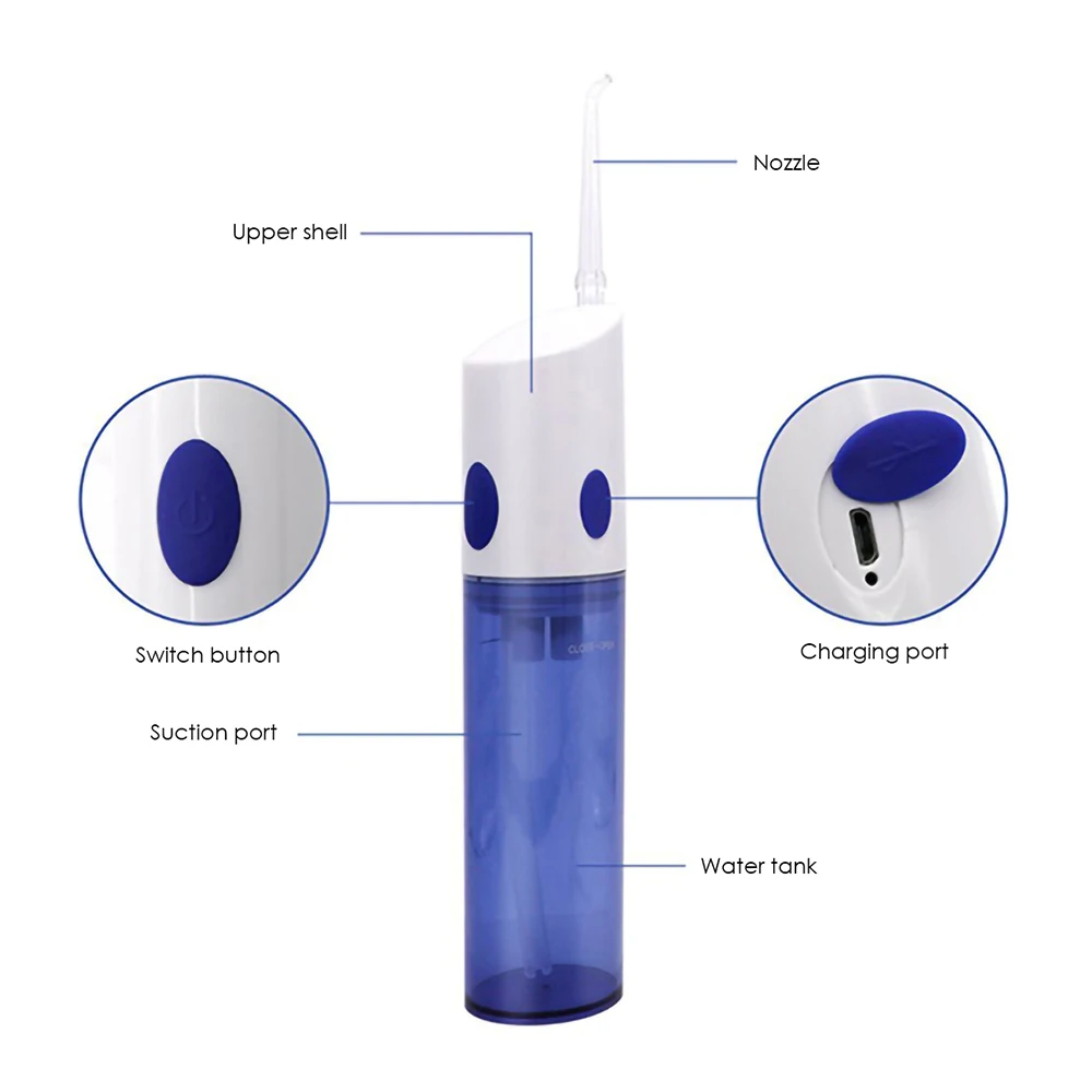 Najtaniej New Arrival AR W 12 nić dentystyczna elektryczny irygator do jamy ustnej Dental strumień wody pod ciśnieniem niciowykałaczka czyszczenie zębów higiena jamy ustnej