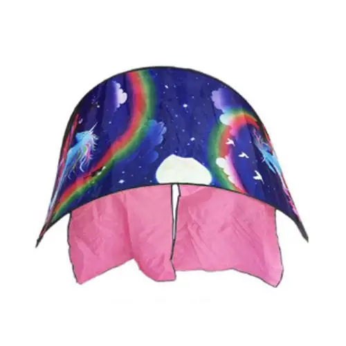 Забавный динозавр космический корабль мечта складной мальчик девочка дети звезды палатки зима снег Звездное и космический корабль покрывала - Цвет: unicorn