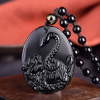 

2017 Chicken Year zodiac is snake mascot basaltic pilgrim pendant safe pendant gift