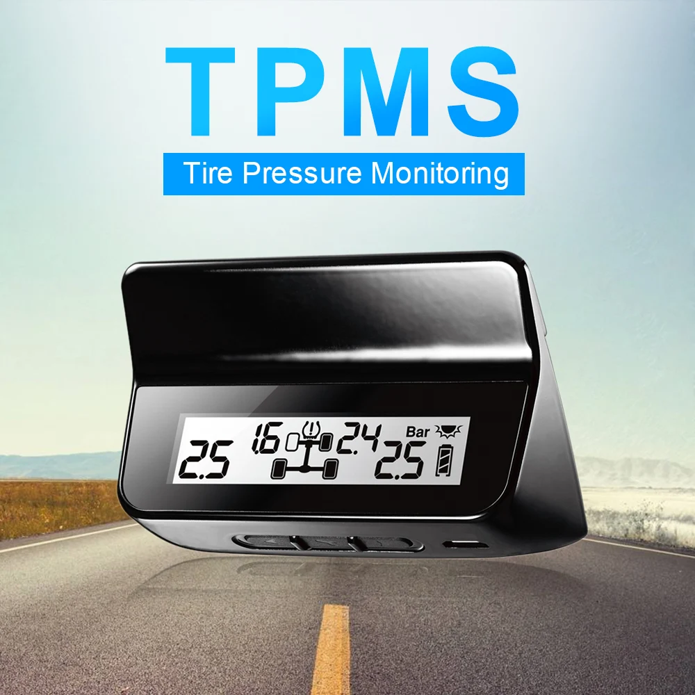 Steelmate ET 640AE DIY TPMS Car Alarm Tire Pressure Monitoring System