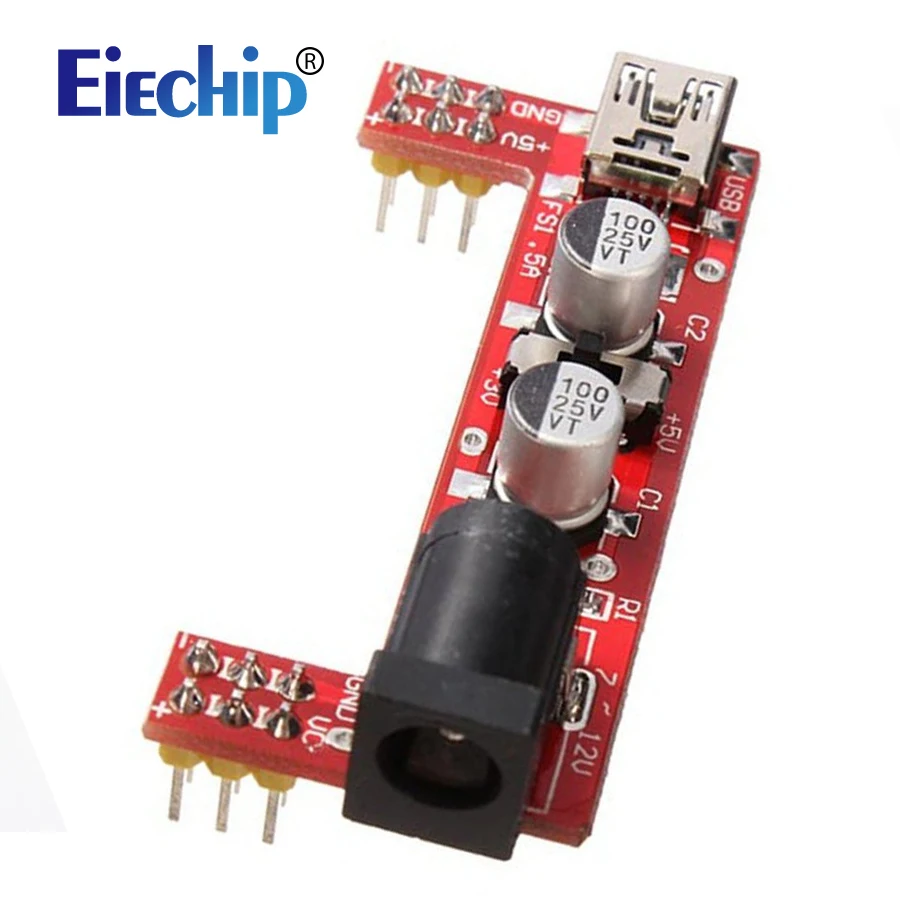 

5PCS Breadboard Power Supply Module 2-way 5V/3.3V For ARDUINO
