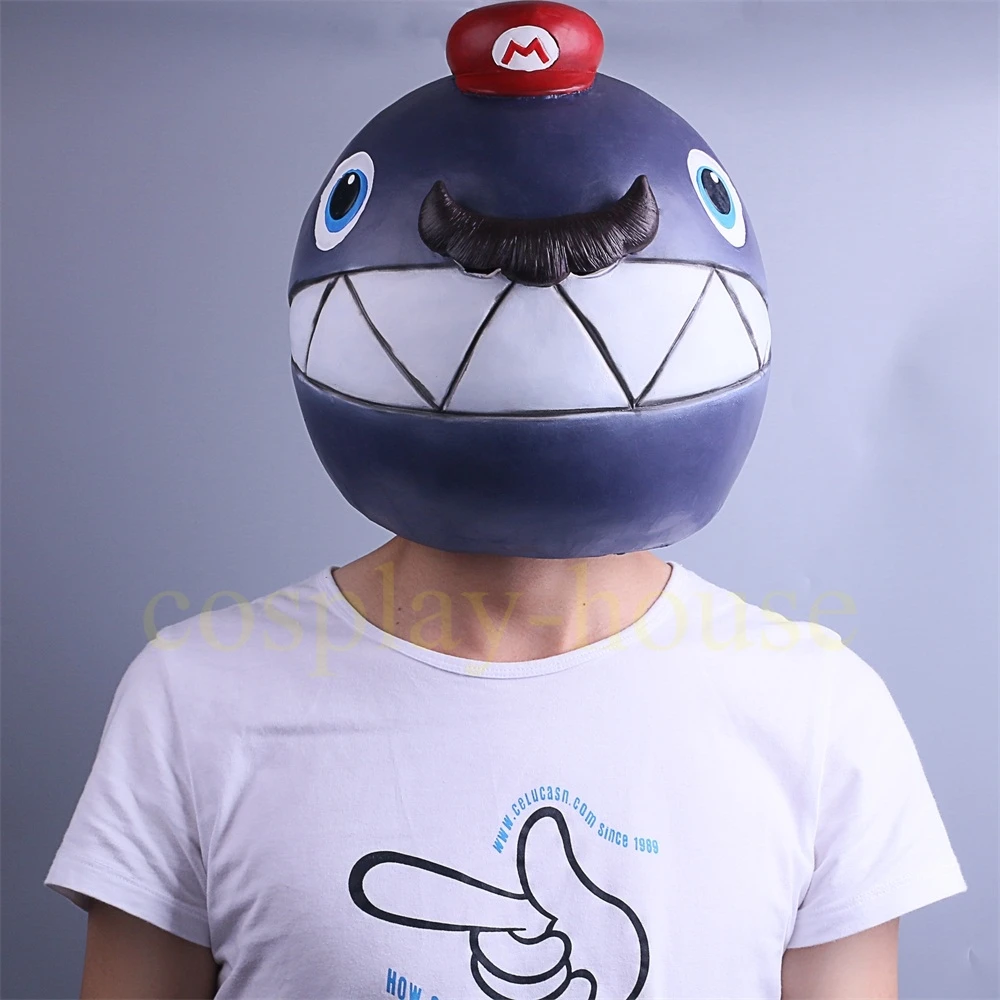 Маска из игры Super Mario Odyssey маска для косплея Bomb костюм ручной работы