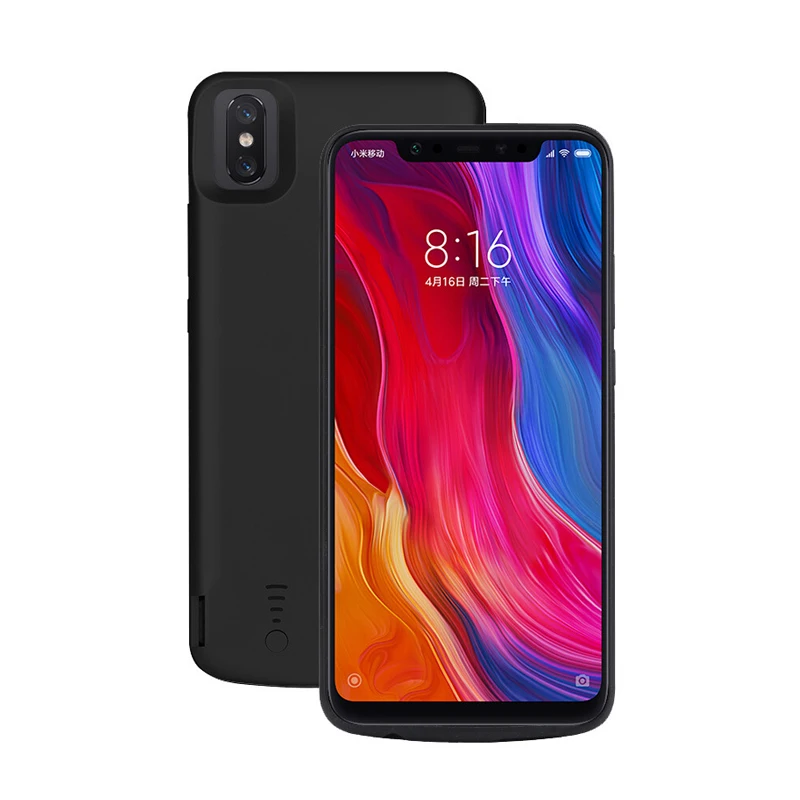 2018NEW! Высокое качество 6000 мАч чехол для батареи XIAOMI 8 Внешний внешний аккумулятор