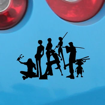 

HotMeiNi Car Sticker Jdm styling Window Bumper Decal Vinyl Truck Fridge Waterproof One Piece Action Combined 15.3*10 cm