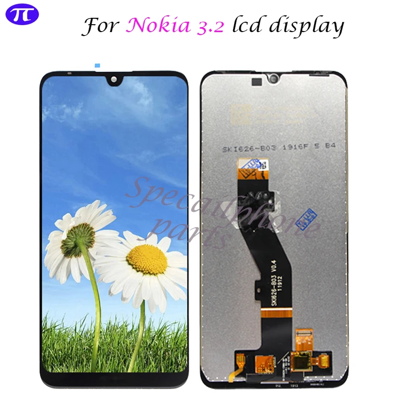 

6.26'' for nokia 3.2 lcd display touch Screen digitizer Assembly replacment for nokia 3.2 nokia3.2 lcd free shipping