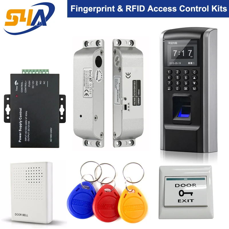 

Fingerprint & RFID Access Control Kits For Wooden Door