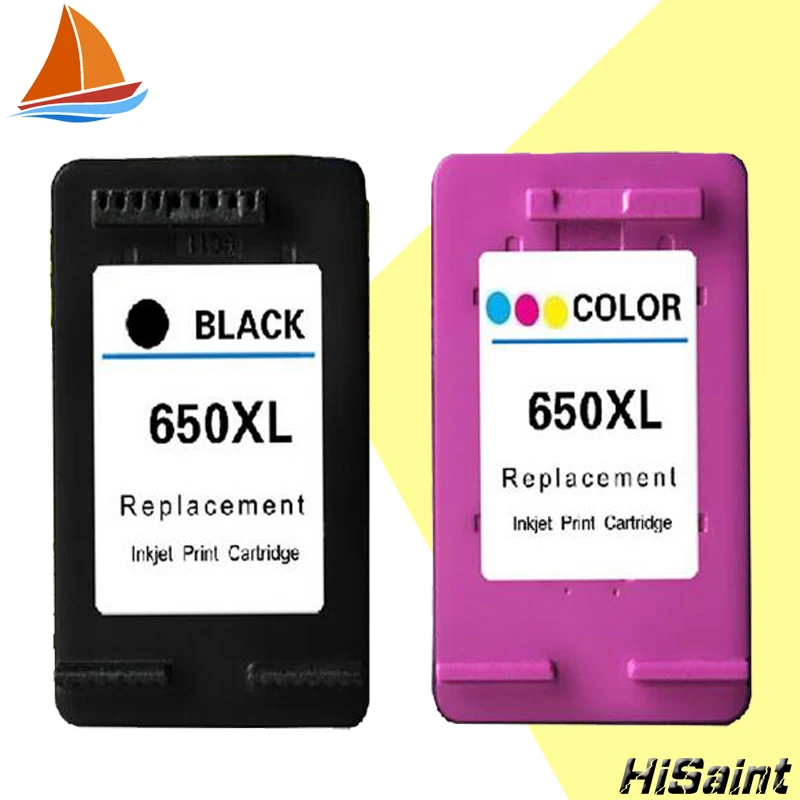 Чернильный картридж Hisaint для HP 650 hp 650XL принтера Deskjet 1015 1515 2515 2545 2645 3515 паническая
