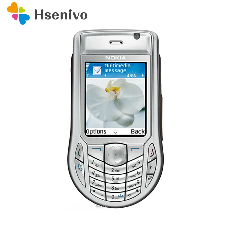 6630 разблокированный телефон Nokia 6630 2,1 дюймов GSM 3g Symbian 8,0 s мобильный телефон с гарантией один год