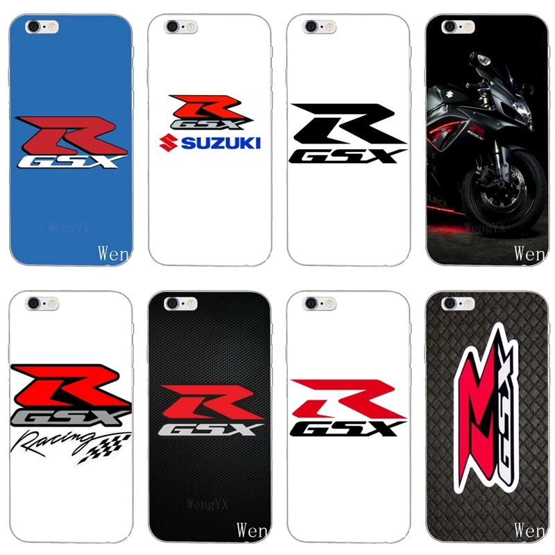 Силиконовый чехол для телефона suzuki GSXR логотип iPhone XR X XS Max 8 7 6s 6 plus SE 5s 5c 5 iPod