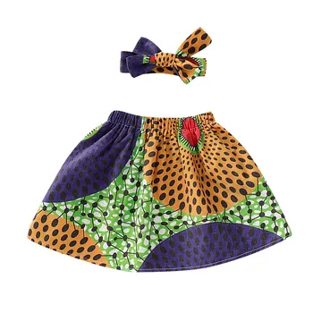 Little African Princess Skirt and Headband Set That Ankh Life Kids