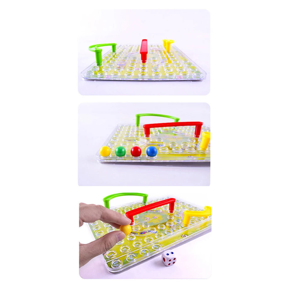 Детский Настольный лабиринт игра "Забавные игрушки" игра змеи и лестницы родитель-ребенок интерактивные образовательные игрушки для детей
