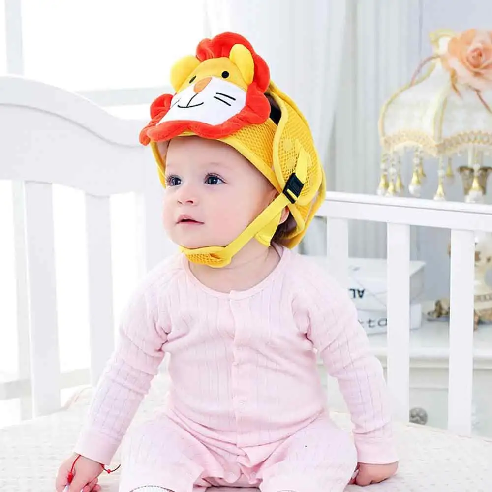 Защитный защитный чехол для головы младенца с защитой от столкновений, мягкий защитный шлем с защитой от падения, для детей, для ползания - Цвет: 02