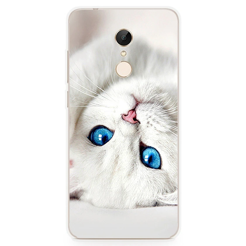 Silicone Cover For Xiaomi Redmi 5 Case 5.7' Printing Cool Animal 5.99' Case for Xiomi Redmi 5 plus Cover Redmi5 Phone Cases