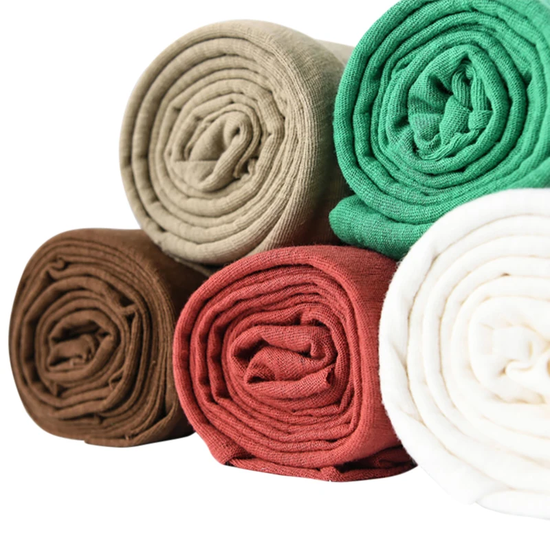 

hot sale Xintianji 21s cotton linen fabric for tee shirt DIY fabric for summer K302639