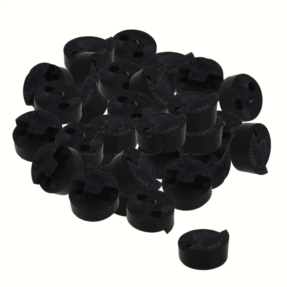 Yibuy Round Rubber Mute for 3/4-4/4 Violin Fiddle Black Sliding Mute Yibuy Round Rubber Mute for 3/4-4/4 Violin Fiddle Black Sliding Mute