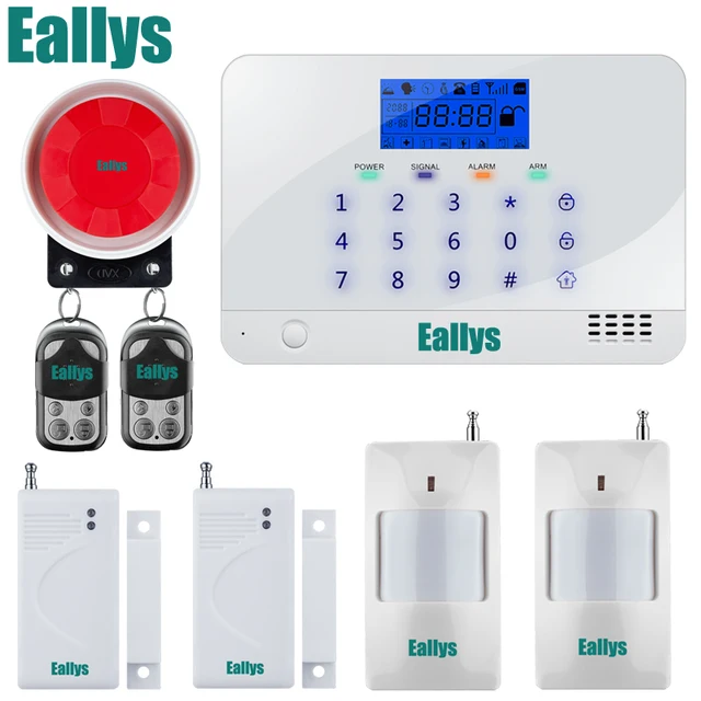 App di controllo sms wireless home gsm sistema di allarme casa ... Sistemi di allarme fai da te