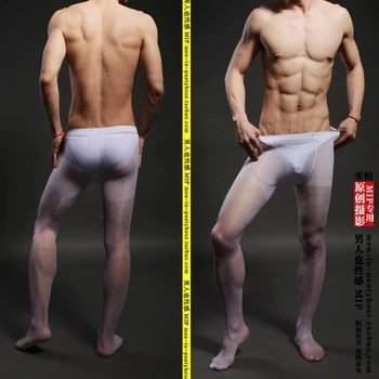

Male splicing multicolor man pantyhose Men's pure white tights Men leggings bright color men's pantyhose