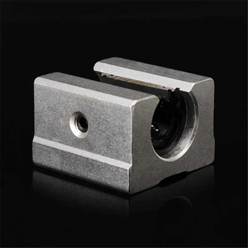 SULEVE New 1PC SBR12UU 12mm Aluminum Alloy Slide Linear Ball Bearing