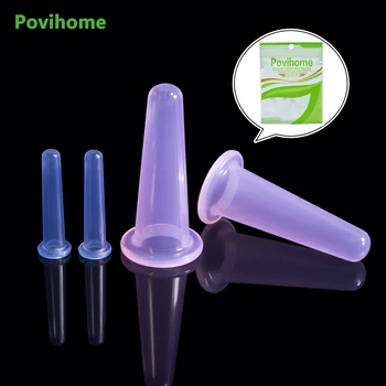

4Pcs Silicone Facial Massage Cupping Set Vacuum Body Massager Cups Cellulite Therapy Beauty Face Suction Cups Kit with Bag D1055