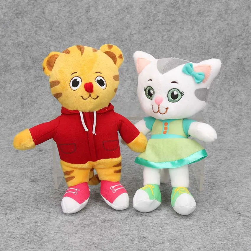 2 шт. окрестности Даниэля Тигра Daniel тигра Катерина кошка плюшевая игрушка Детские
