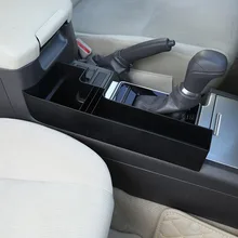 Для Toyota Land Cruiser Prado FJ150 2010-2017 2018 Пластик автомобиля центральной консоли многофункциональный ящик для хранения телефона лоток аксессуар