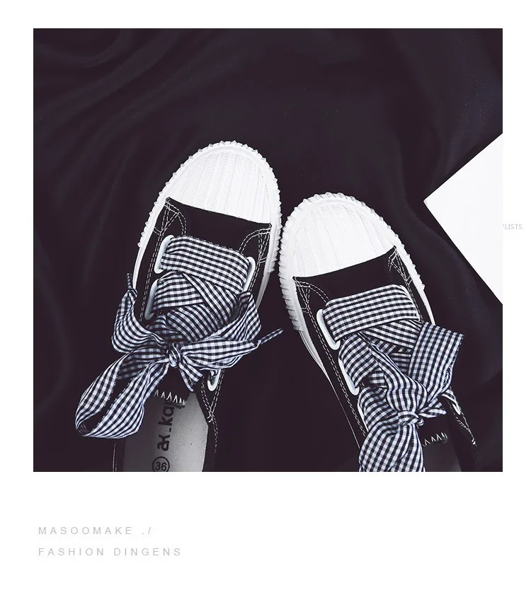 Маленькие белые женские туфли; Новинка года; Летние парусиновые туфли с бантом и лентой; повседневная обувь; женские кроссовки в стиле Харадзюку; zapatos de mujer