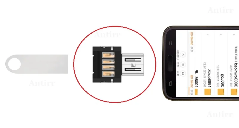 5 шт. USB-C 3,1 type-C разъем типа C Micro USB 2,0 для OTG адаптер конвертер для планшет телефон Android флэш-накопитель U диск