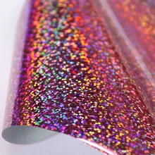 HOHOFILM розовая голографическая теплопередача VinylHeat пресс для одежды Colthing Винил DIY Футболка 0,3 м/0,5 м/1 м/2 м/3 м