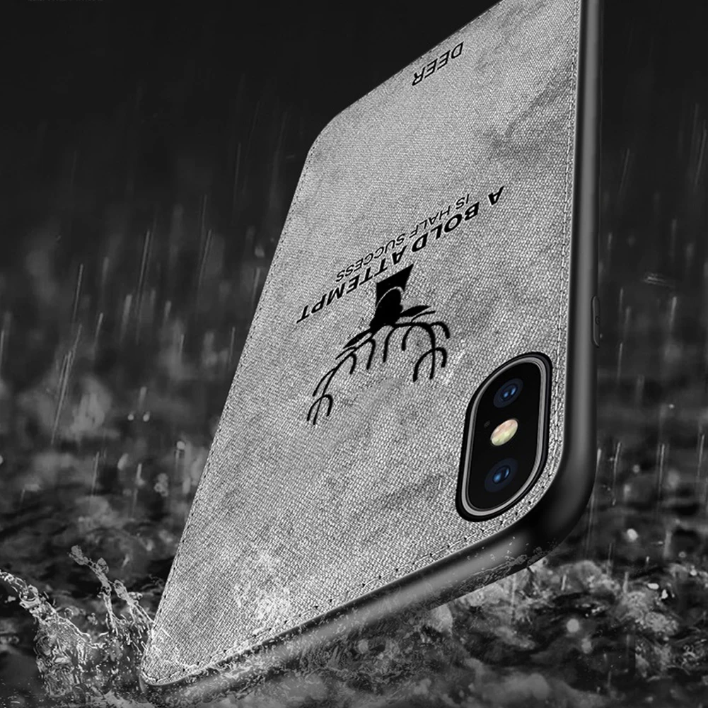 

Protection Fully Enclosed Dustproof Fashion Non-slip Mobile Phone Case Back Cover Soft Elk Ultra-thin For Samsung S10