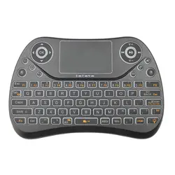 2,4 ГГц Беспроводная Клавиатура Fly Air mouse teclado игровая клавиатура с подсветкой с сенсорной панелью мини-клавиатура Android Компьютер ТВ ПК Пульт