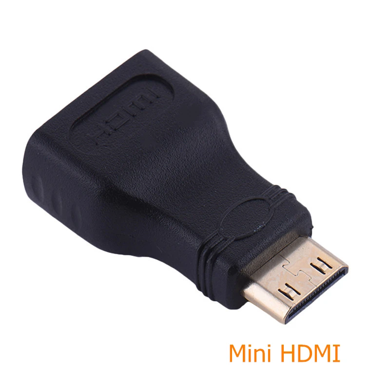 Rankman 5pcs/lot  Mini Micro HDMI to HDMI Adapter Converter Cable Male to Female 1080P Cables for TV PS3 projector
