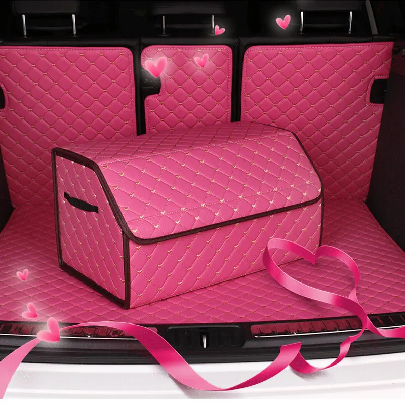 

Car Trunk Organizer Eco-Friendly Super Strong Durable Collapsible Cargo Storage Box For Auto Trucks SUV large size Storage bag