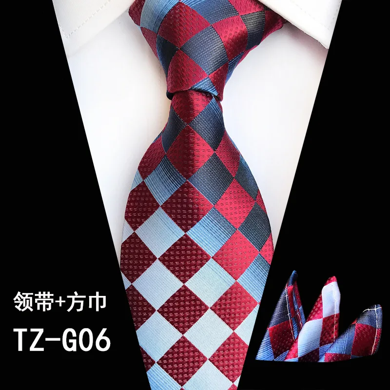 Мужской галстук, облегающий, синий, пастельный, полиэстер, Шелковый, классический, жаккардовый, очень длинный, галстук, носовой, набор для мужчин, официальный, для свадьбы, вечеринки - Цвет: TZ-G06