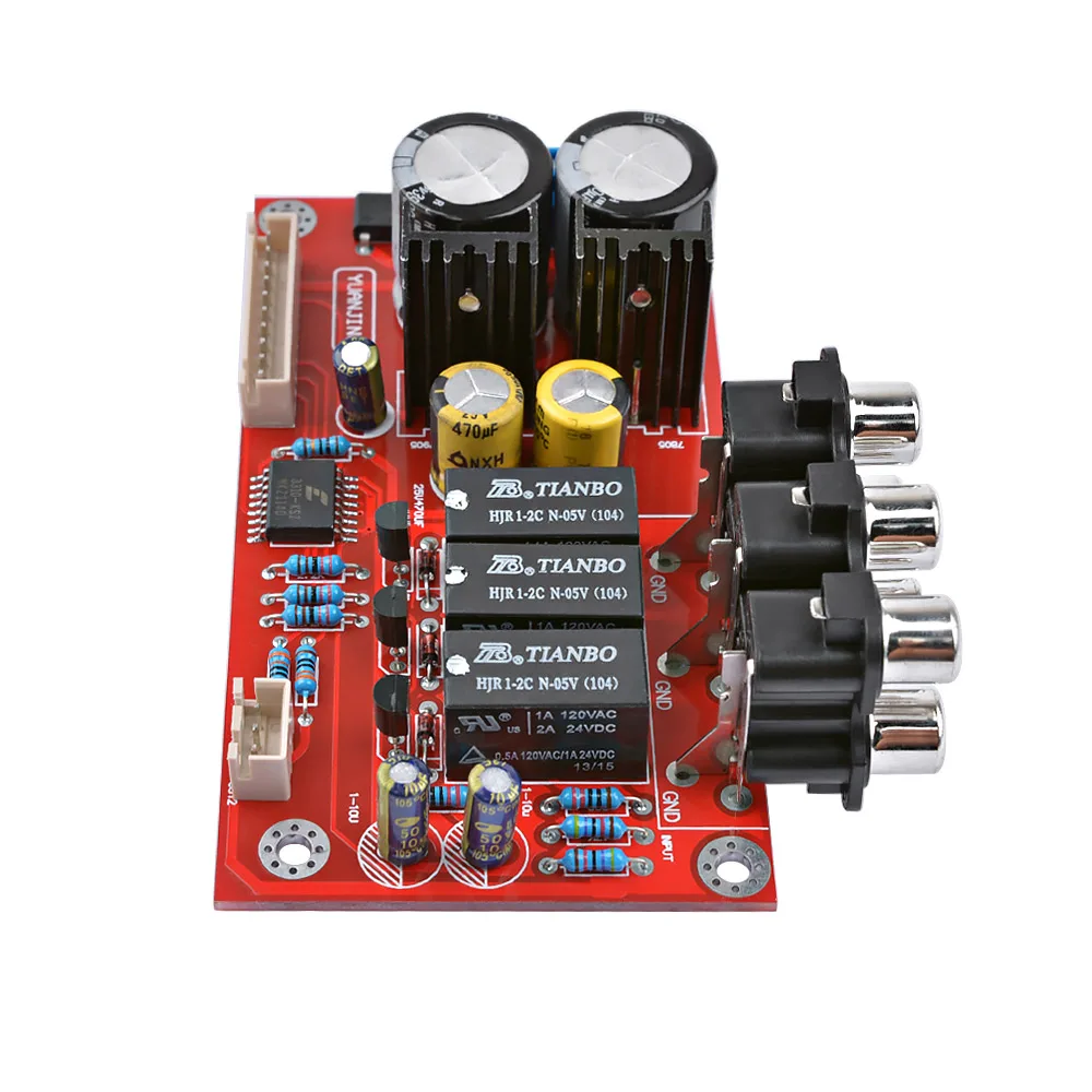 AIYIMA CS3310 Audio Volume Preamplifier Board 3 Way Switch Input Remote Control Volume Preamp LCD Display Signal Switch Preamp