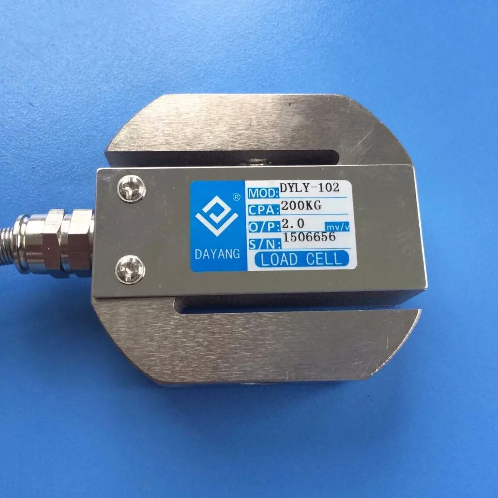 CALT DYLY 102 1000 кг 2t 3t 5 тонн Круглый S образный датчик силы Тяговая и компрессионная