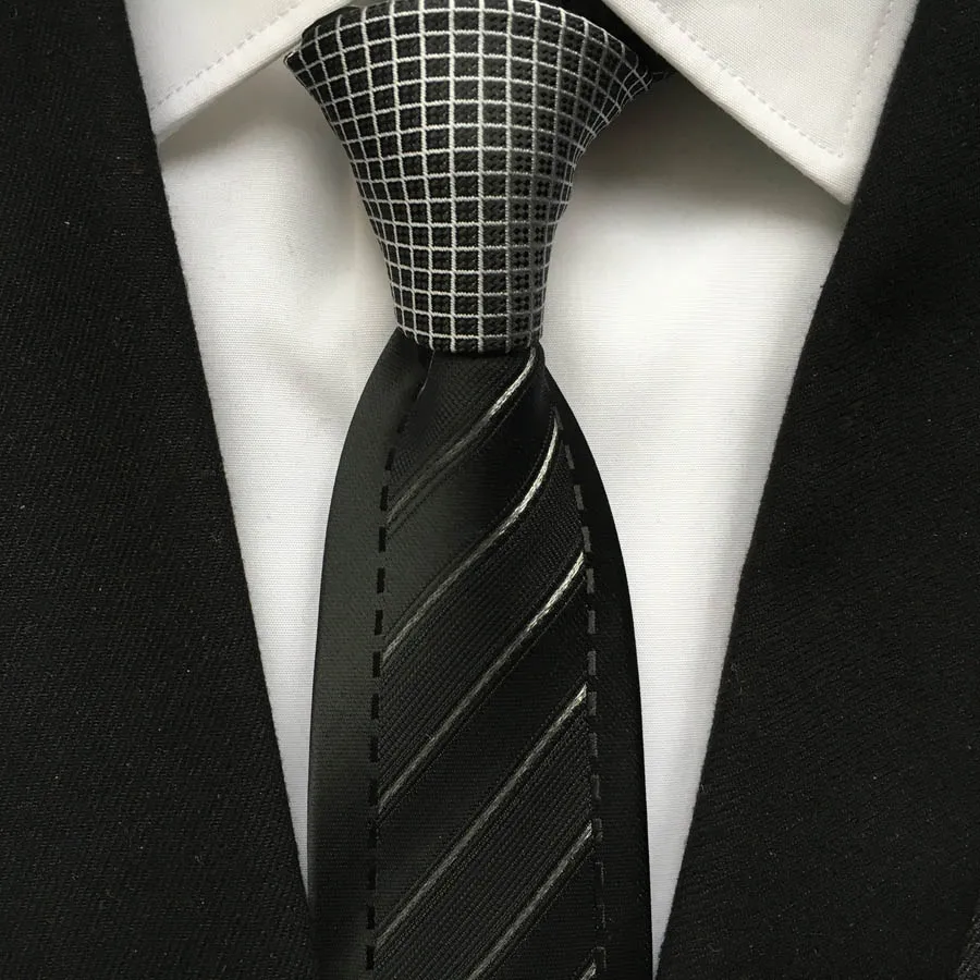 3 шт./компл. Популярные для мужчин галстук контраст узел Высокое качество сетки полосатый Галстуки с подарочной коробке