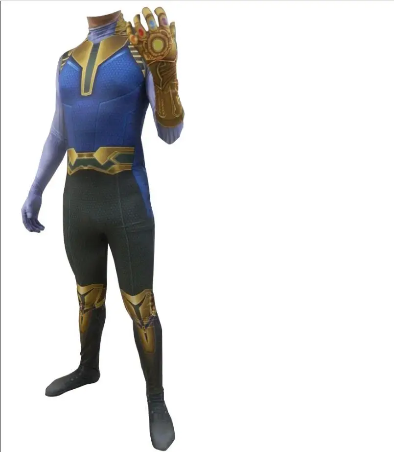 Avengers: Endgame Thanos Cosplay Costumes demon Thanos Costumes For Jumpsuits kids adult Halloween Party Dress Tight bodysuit Avengers: Endgame Thanos Cosplay Costumes demon Thanos Costumes For Jumpsuits kids adult Halloween Party Dress Tight bodysuit