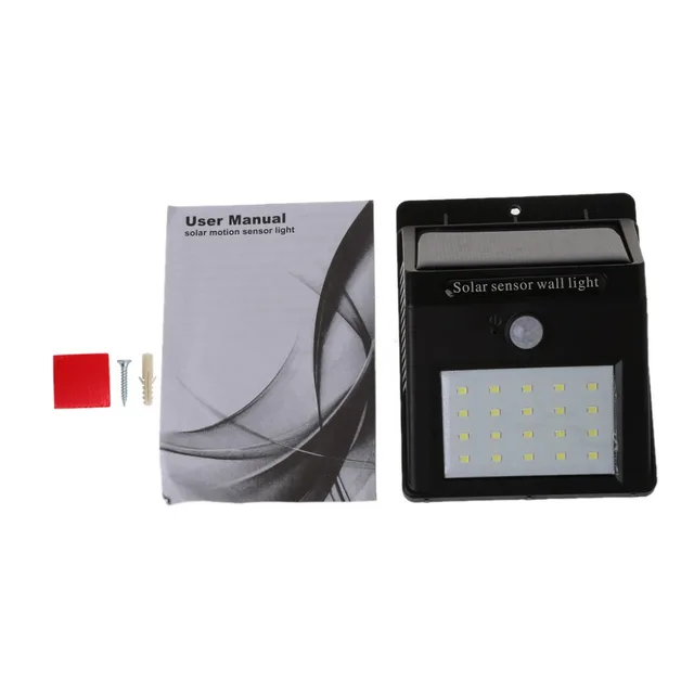 20 LED Solar LED Lamp Waterdicht Beweging PIR Sensor Tuin Licht ... 20 LED Solar LED Lamp Waterdicht Beweging PIR Sensor Tuin Licht ...