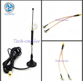 onelinkmore 10dBi 4G Antenna Plug 696-960MHz / 1710-2690MHz Long Range RG174 3M